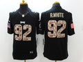 Men's Philadelphia Eagles Reggie White #92 Black Game Player Jersey1