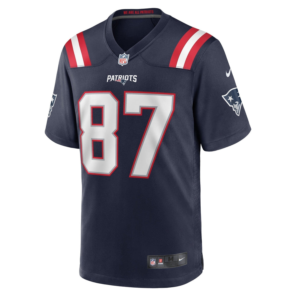 Matt Sokol New England Patriots Nike Game   Jersey - Navy