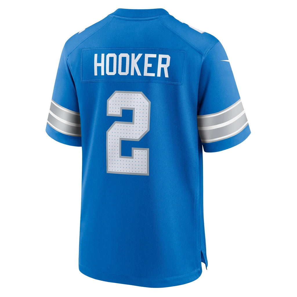 Hendon Hooker Detroit Lions Nike Team Game Jersey -  Blue