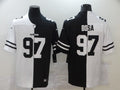 Men's San Francisco 49ers Nick Bosa #97 Black/White Game Jersey1