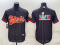 Men's Kansas City Chiefs Black Super Bowl LVII Patch Game Jersey1