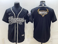 Men's Baltimore Ravens Black RFLCTV Limited Jersey1