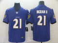 Men's Baltimore Ravens Mark Ingram II #21 Purple Game Player Jersey1