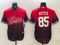 Men's San Francisco 49ers George Kittle #85 Scarlet Player Jersey1
