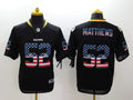 Men's Green Bay Packers Clay Matthews #52 Black Game Jersey1