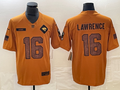 Men's Jacksonville Jaguars Trevor Lawrence #16 Brown 2023 Salute To Service Limited Jersey1