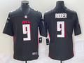 Men's Atlanta Falcons Desmond Ridder #9 Black Game Jersey1