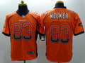 Men's Denver Broncos Wes Welker #83 Orange Game Jersey1