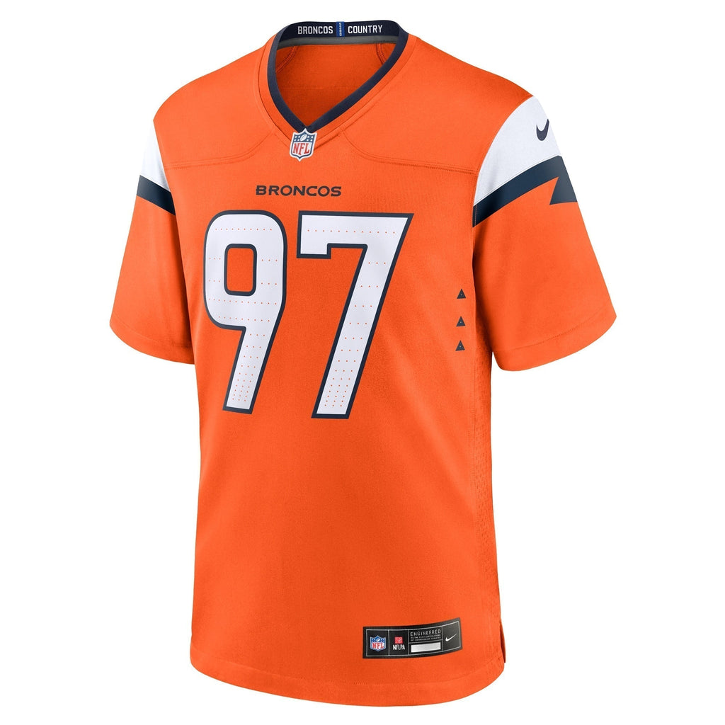 Malcolm Roach Denver Broncos Nike Team Game Jersey -  Orange
