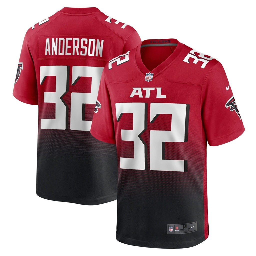 Jamal Anderson Atlanta Falcons Nike Retired   Alternate Game Jersey - Red