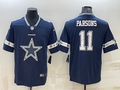 Men's Dallas Cowboys Micah Parsons #11 Navy Player Jersey1