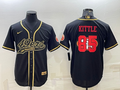 Men's San Francisco 49ers George Kittle #85 Black Game Player Jersey1 Joint Edition