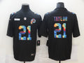 Men's Washington Commanders Sean Taylor #21 Black Game Player Jersey1