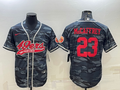 Men's San Francisco 49ers Christian McCaffrey #23 Grey Camouflage Player Jersey1 Joint Edition