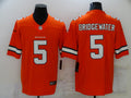 Men's Denver Broncos Teddy Bridgewater #5 Orange Game Player Jersey1