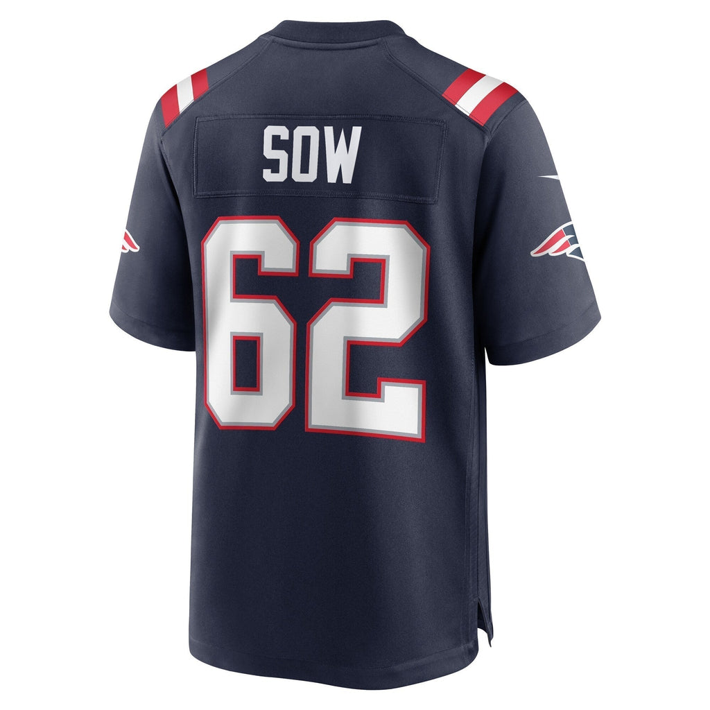 Sidy Sow New England Patriots Nike Team Game Jersey -  Navy