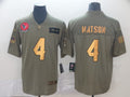 Men's Houston Texans Deshaun Watson #4 Brown Player Game Jersey1