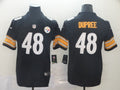 Men's Pittsburgh Steelers Bud Dupree #48 Black Game Jersey1