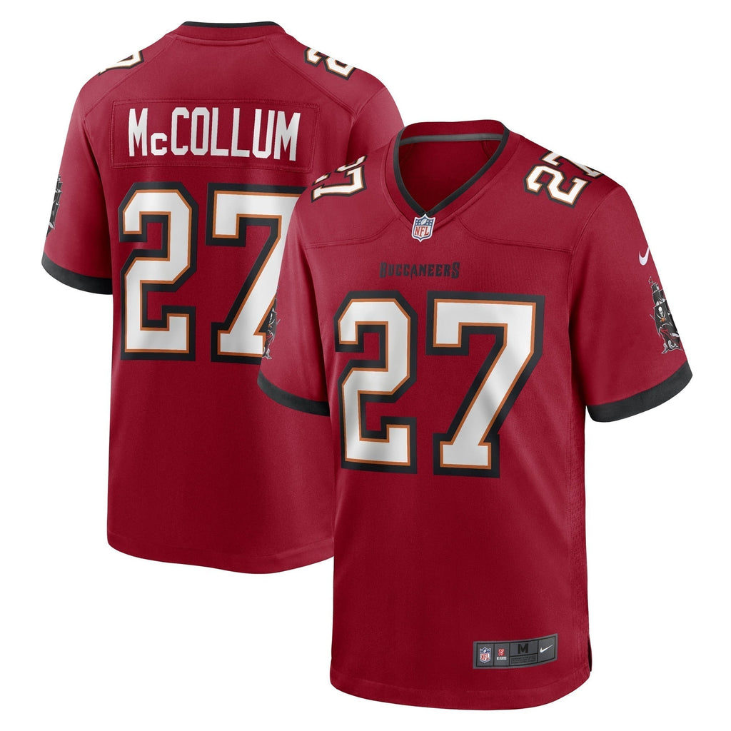 Zyon McCollum Tampa Bay Buccaneers Nike Game   Jersey - Red