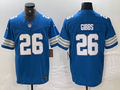 Men's Detroit Lions Jahmyr Gibbs #26 Blue Vapor F.U.S.E. Limited Jersey1