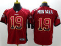 Men's Kansas City Chiefs Joe Montana #19 Red Game Jersey1