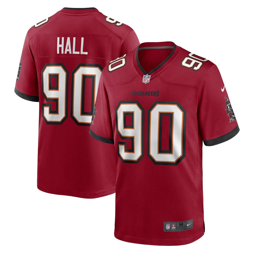 Logan Hall Tampa Bay Buccaneers Nike Game   Jersey - Red