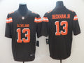 Men's Cleveland Browns Odell Beckham Jr. Brown Game Jersey1