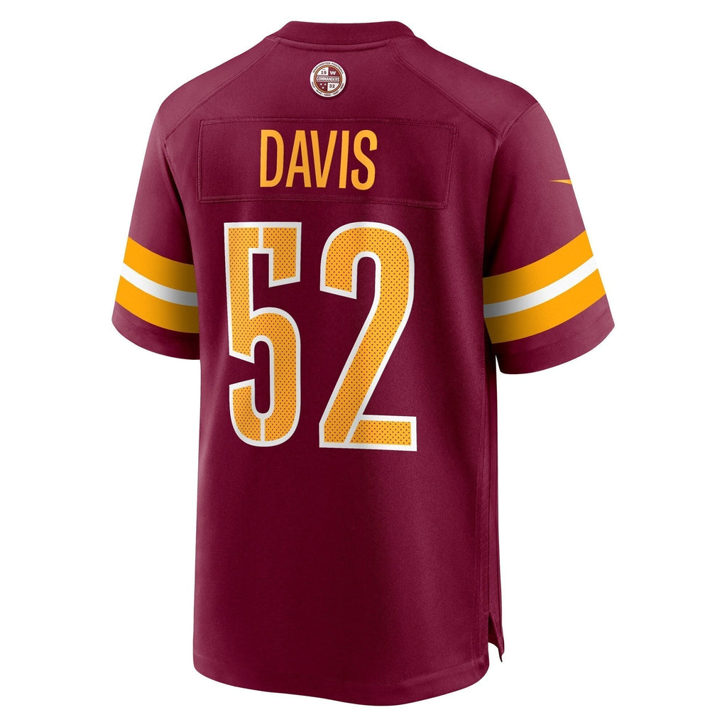Jamin Davis Washington Commanders Nike   Game Jersey - Burgundy