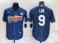Men's Los Angeles Dodgers Gavin Lux #9 Blue Stitched Jersey1