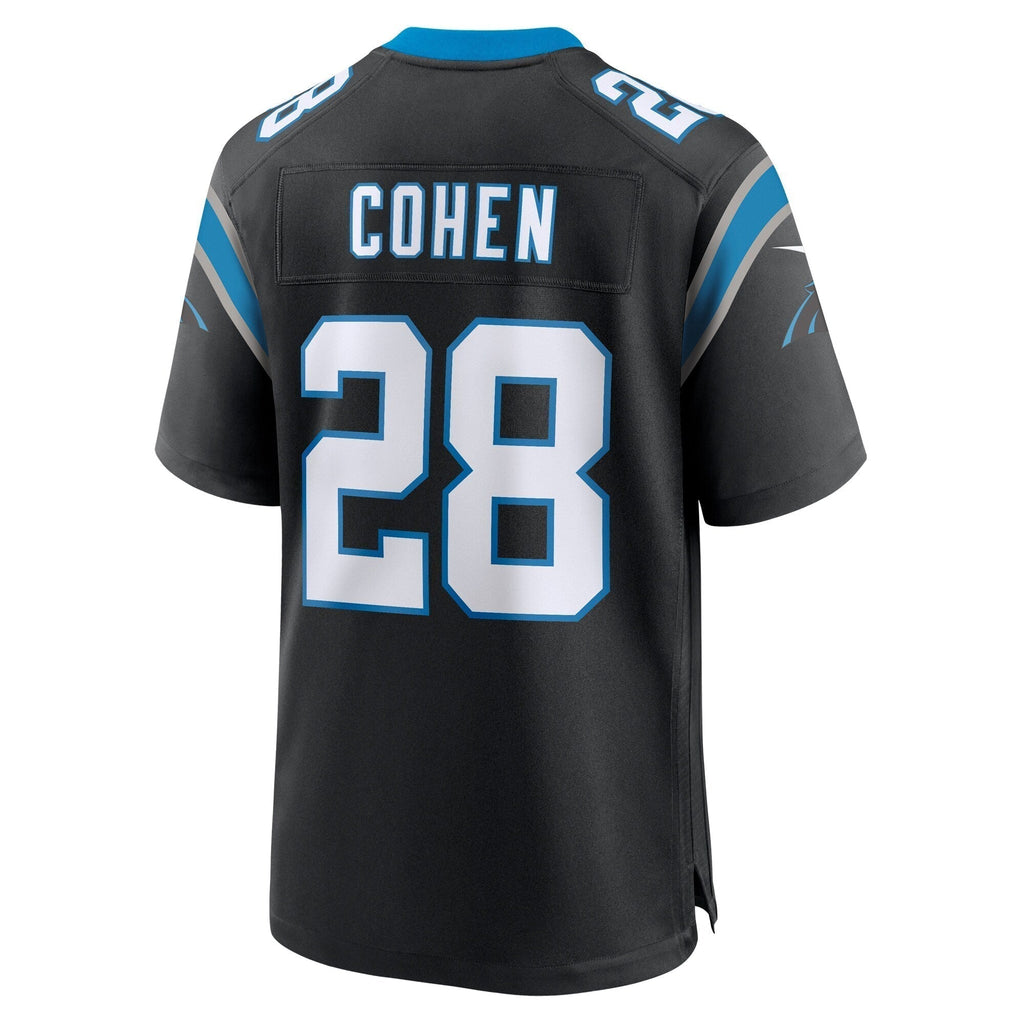 Tarik Cohen Carolina Panthers Nike  Game Jersey -  Black