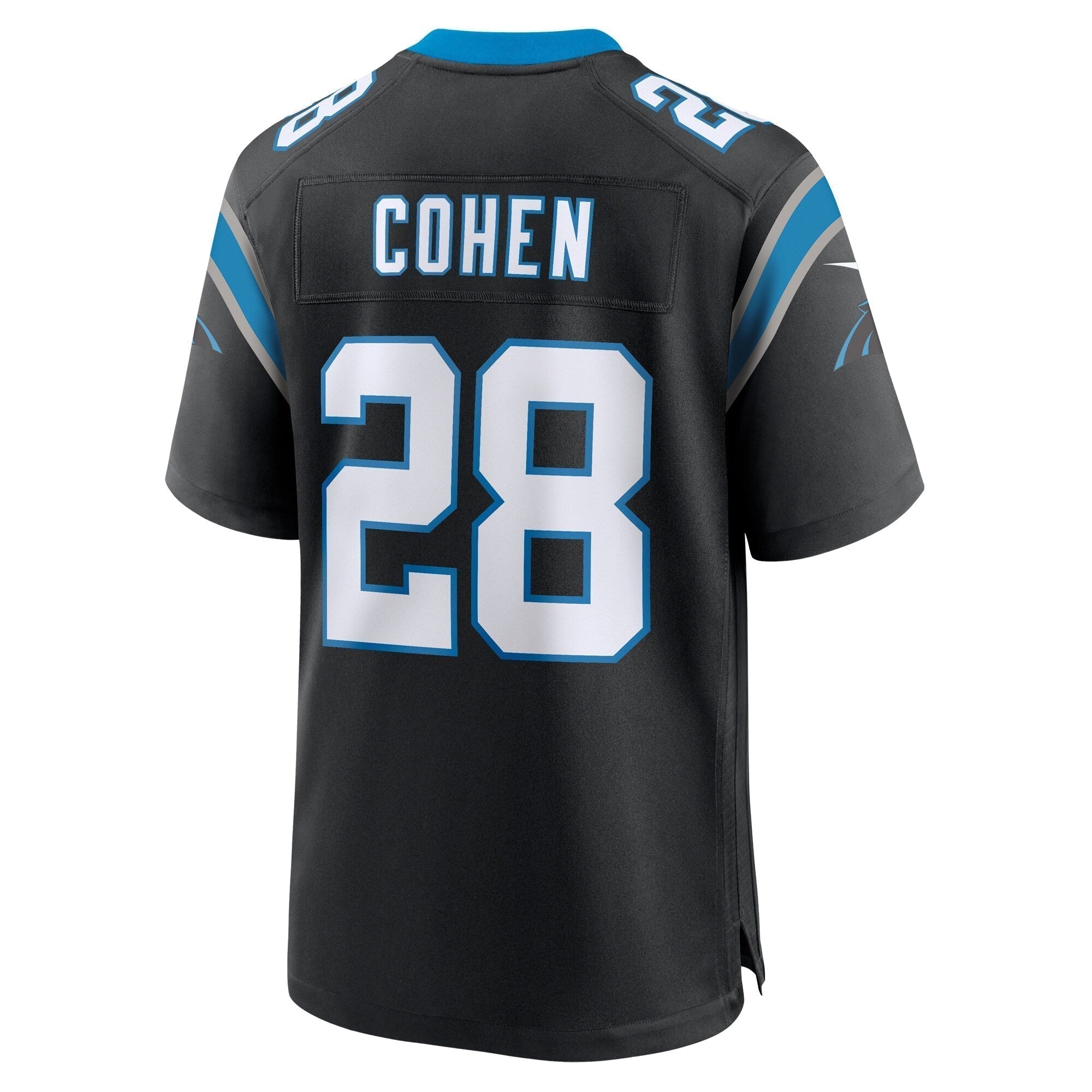 Tarik Cohen Carolina Panthers Nike  Game Jersey -  Black