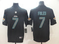 Men's Jacksonville Jaguars Nick Foles #7 Black Game Player Jersey1