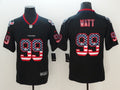 Men's Houston Texans #99 J.J. Watt Black Alternate Game Jersey1