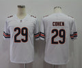 Men's Chicago Bears Tarik Cohen #29 White Player Game Jersey1