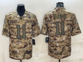 Men's Dallas Cowboys Micah Parsons #11 Camouflage Game Jersey1