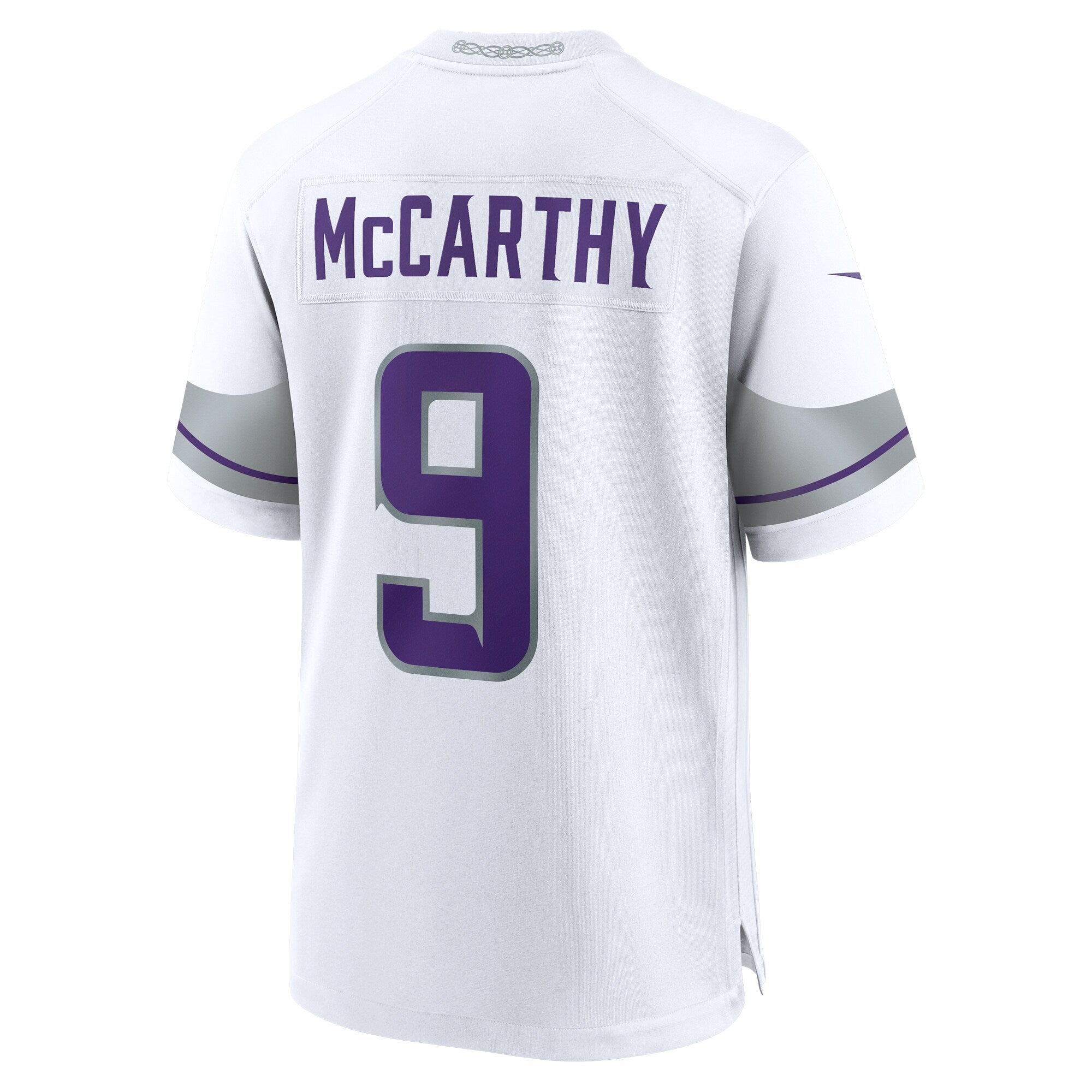 J.J. McCarthy Minnesota Vikings Nike Alternate Game   Jersey - White