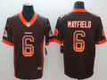 Men's Cleveland Browns Baker Mayfield Brown Player Jersey1