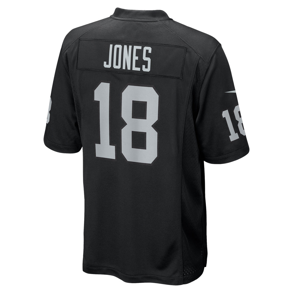 Jack Jones Las Vegas Raiders Nike Team Game Jersey -  Black
