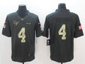 Men's Houston Texans #4 Deshaun Watson Black Authentic Game Jersey1