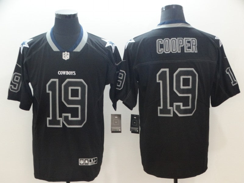 Men's Dallas Cowboys Amari Cooper #19 Black Alternate Game Jersey1