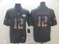Men's Green Bay Packers #12 Aaron Rodgers Black Game Team Jersey1
