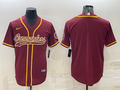 Men's Washington Commanders Red Blank Jersey1