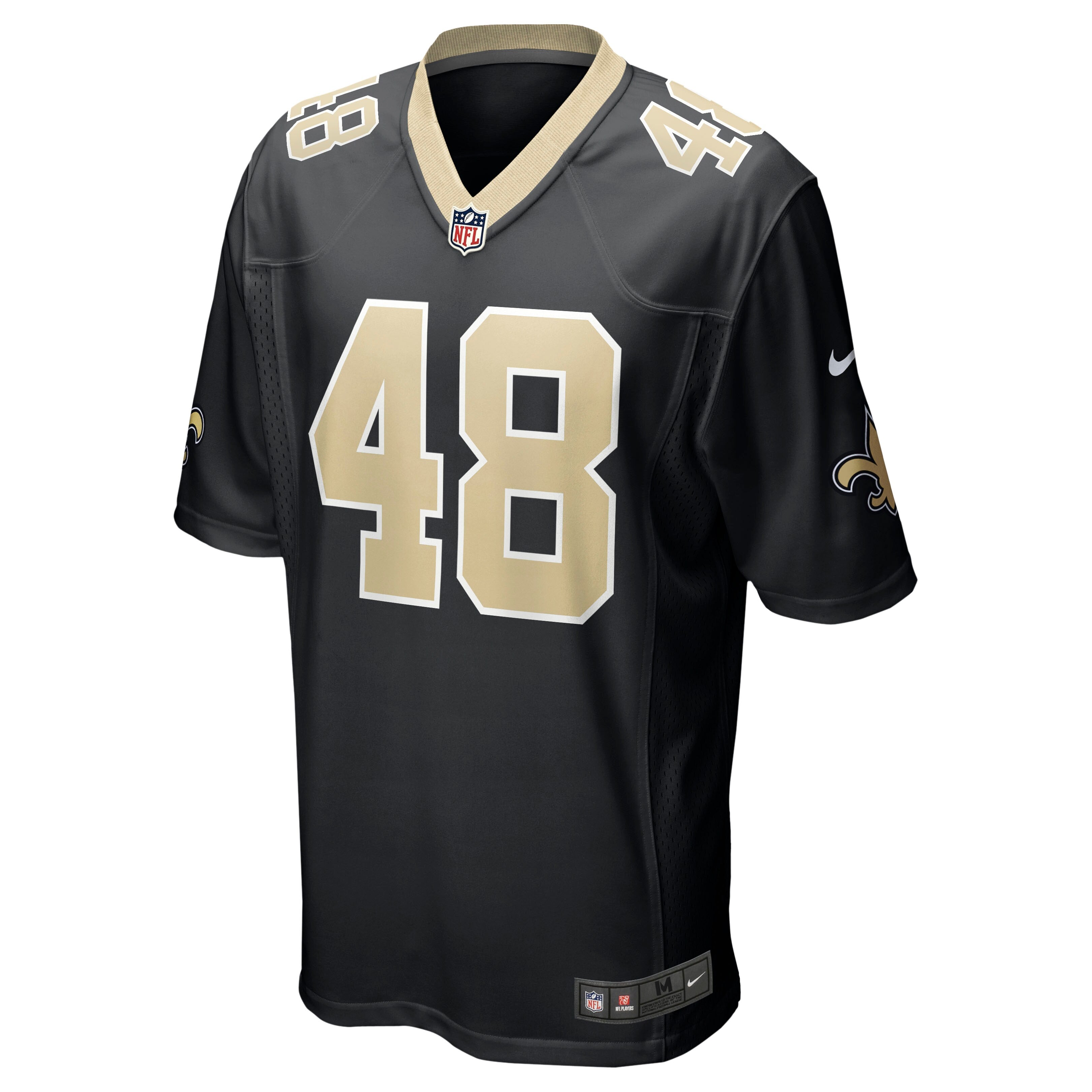 J.T. Gray New Orleans Saints Nike Game Jersey - Black