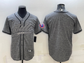 Men's Buffalo Bills Gray Game Blank Jersey1