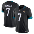 Jacksonville Jaguars #7 Brian Thomas Jr Black Limited Stitched Jersey