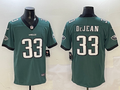 Men's Philadelphia Eagles Cooper DeJean #33 Midnight Green Game Player Jersey1