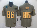 Men's Philadelphia Eagles Zach Ertz #86 Brown Game Player Jersey1