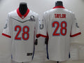 Men's Indianapolis Colts Jonathan Taylor #28 White ALL STAR Game Jersey1