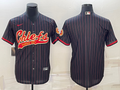 Men's Kansas City Chiefs Black Blank Player Jersey1