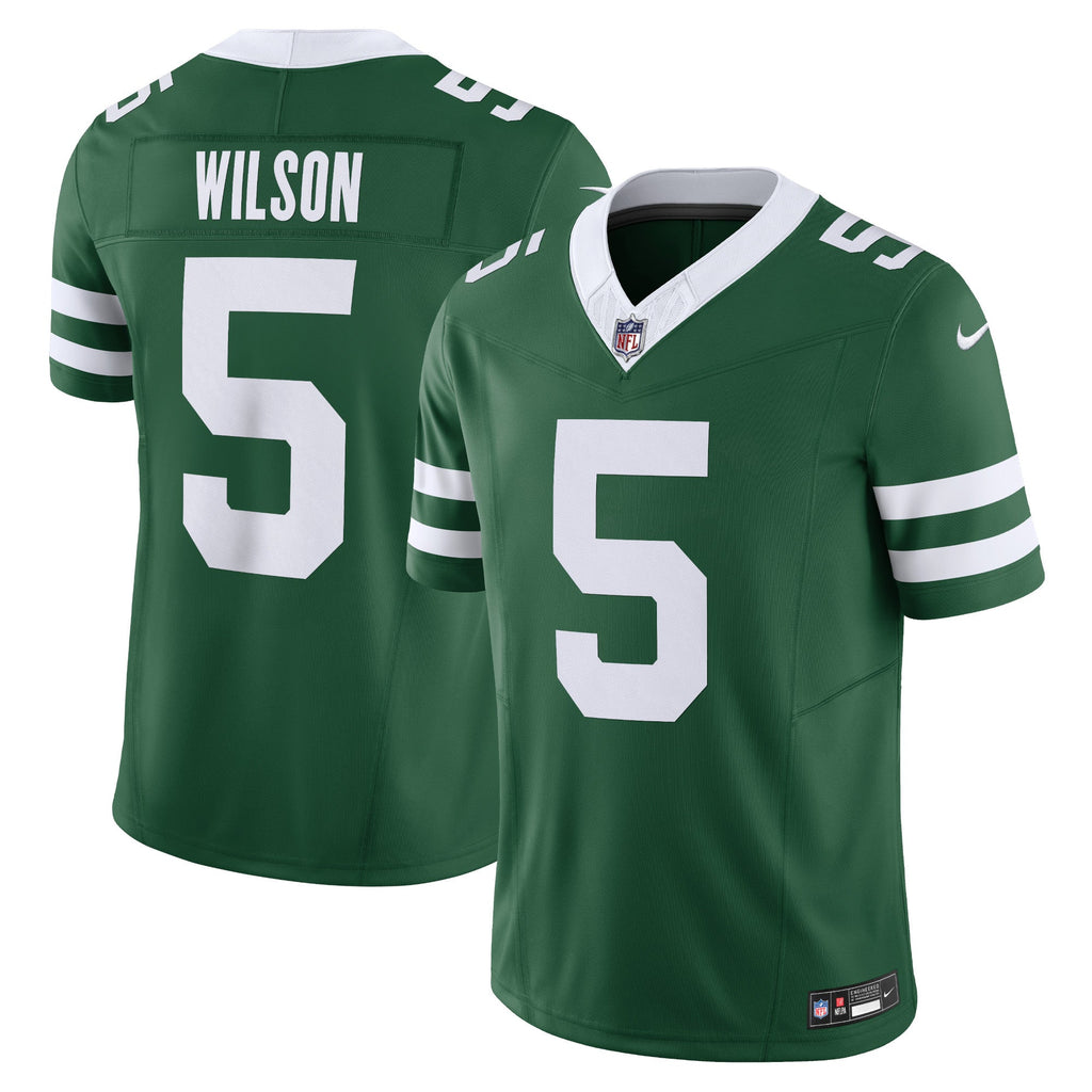 Garrett Wilson New York Jets Nike Vapor F.U.S.E. Limited Jersey - Legacy Green
